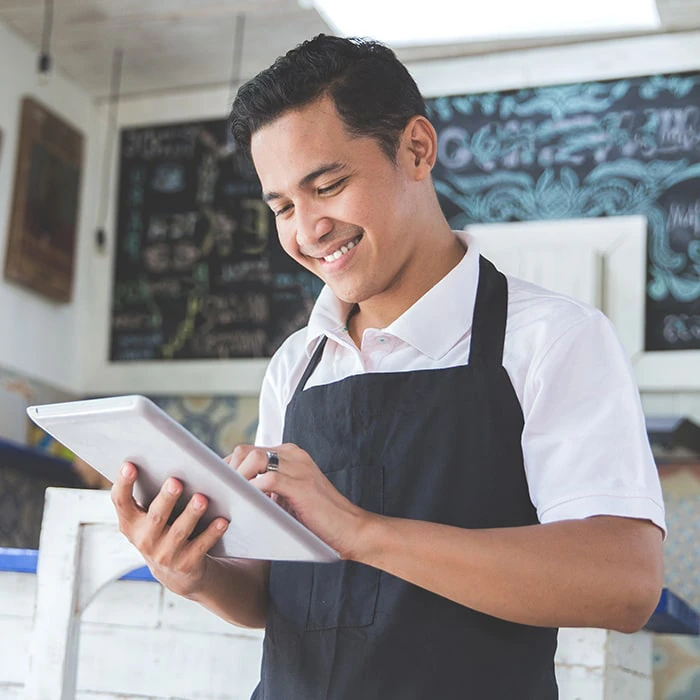 Coffeeshop Employee Tablet