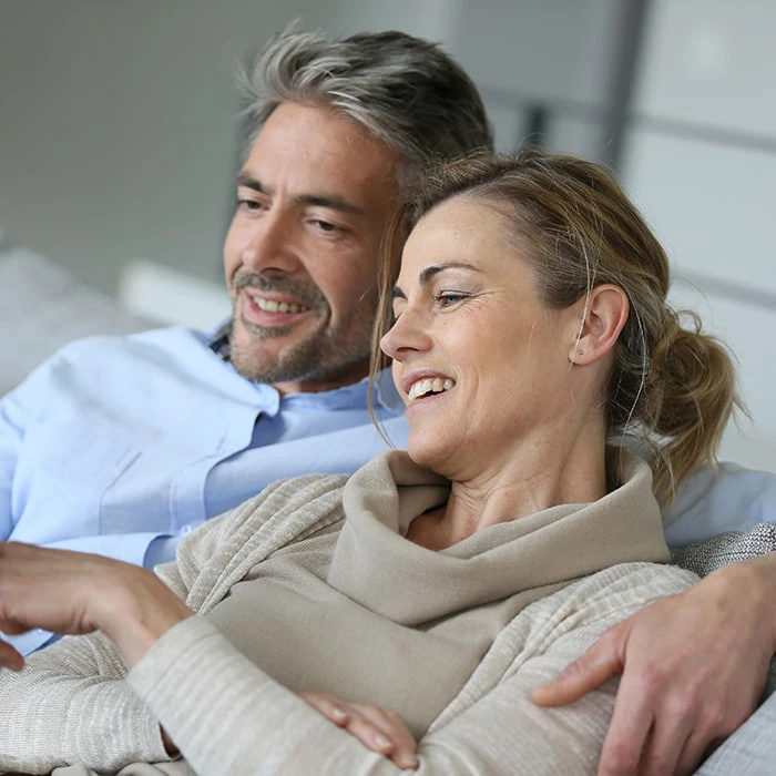 Couple on Tablet