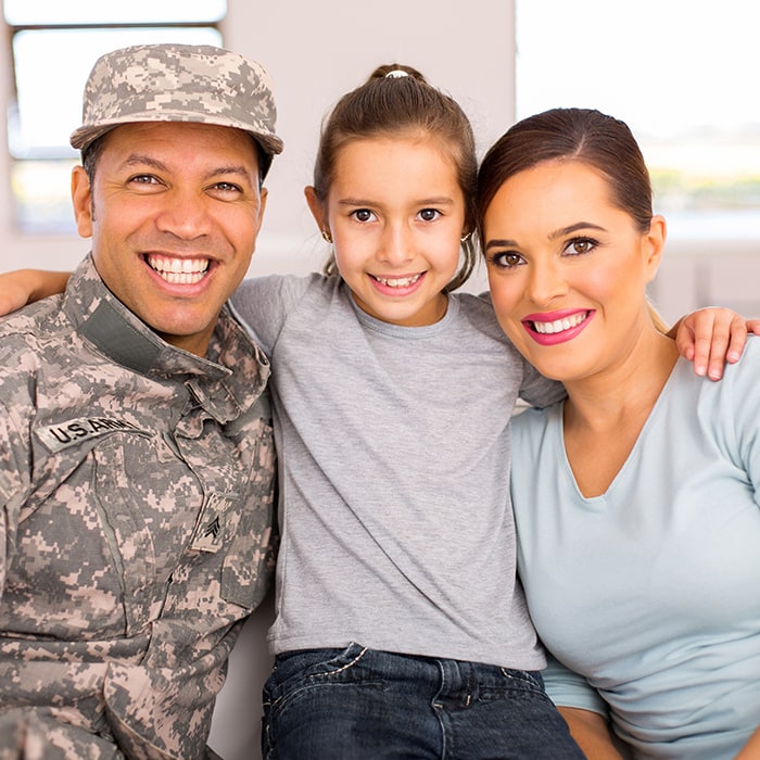 Young Veteran Family