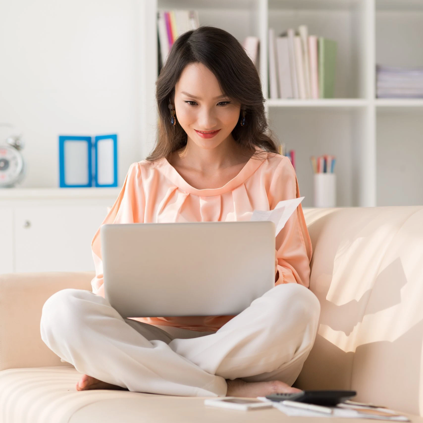 Woman on laptop