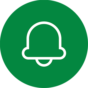 bell icon