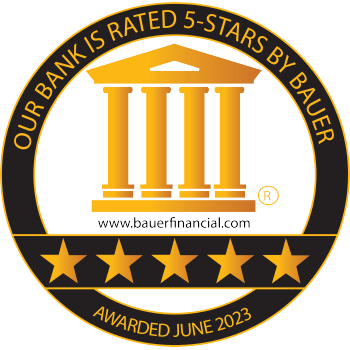Bauer Financial 5-Star Rating June 2023