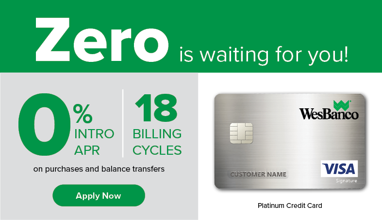 Wesbanco Visa Platinum Card